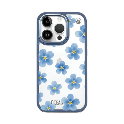 iPhone 14 pro case - forget-me-not - sustainable
