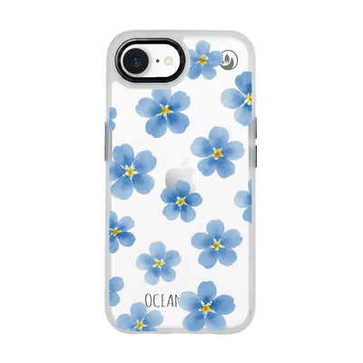 iPhone 16e hoesje - vergeet-me-nietje - duurzaam