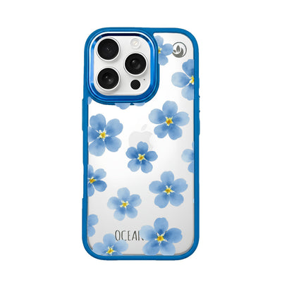 iPhone 16 pro max hoesje - vergeet-me-nietje - duurzaam