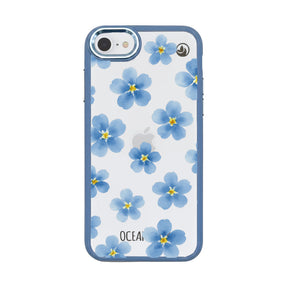 iPhone SE/7/8 hoesje - vergeet-me-nietje - duurzaam