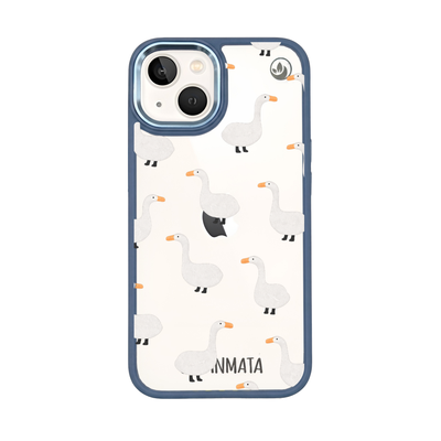iPhone 13 Case - goose blue - "Goose Fella" - sustainable