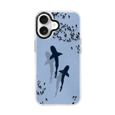 iPhone 17 Case - Shark Blue - "Into the blue" sustainable