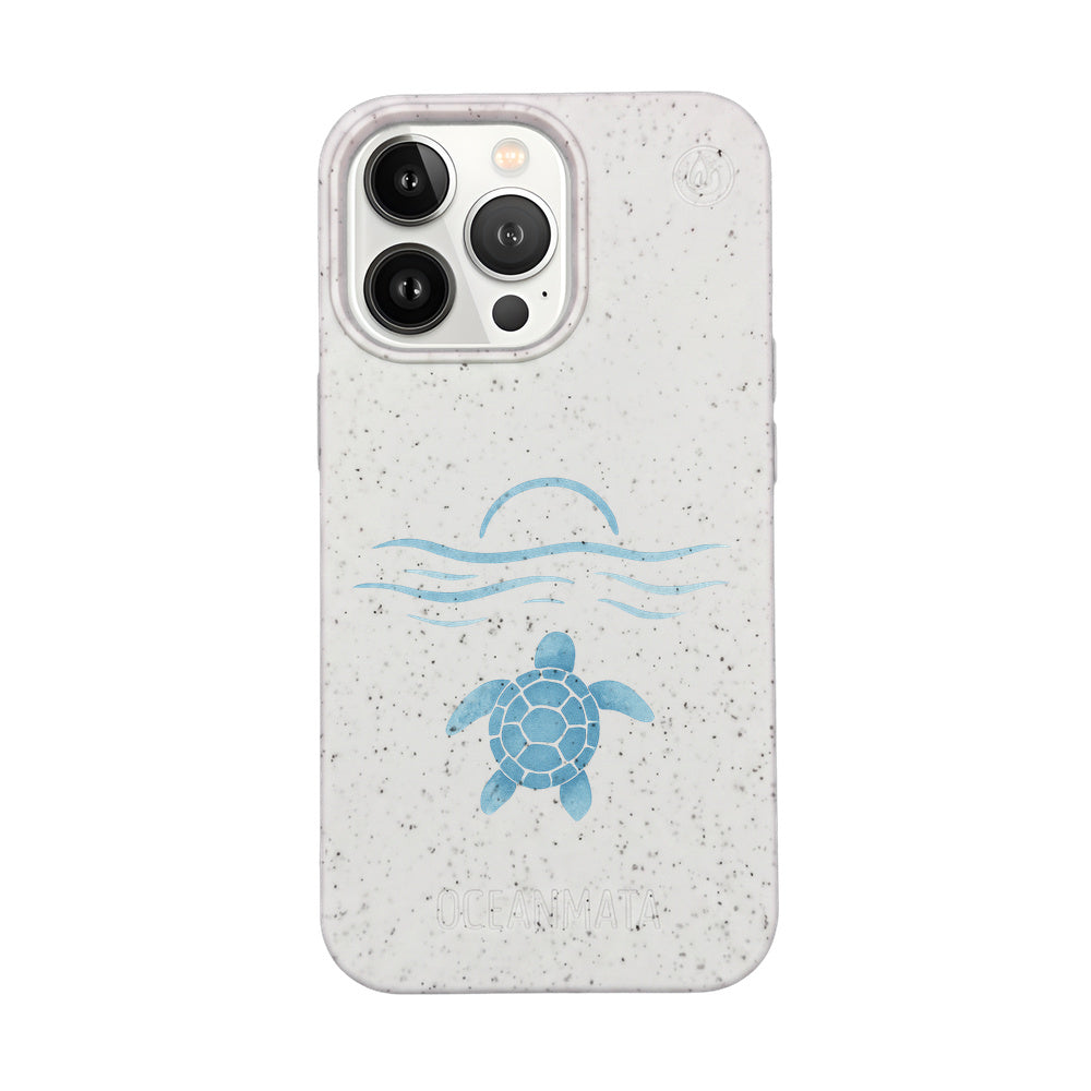 Biologisch abbaubare Handyhülle iPhone 13 pro max Intothesun — kompostierbar — Vorderseite