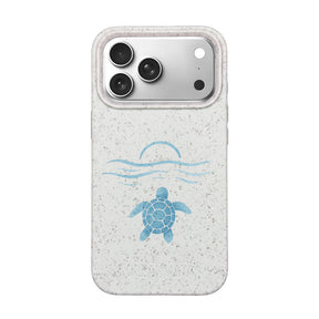 Biologisch abbaubare Handyhülle iPhone 18 Pro / 17 Pro Intothesun — kompostierbar — Vorderseite