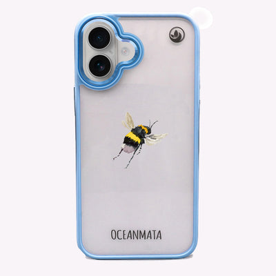 iPhone 16 Case - Bumblebee Blue - "Bumblebee" - sustainable