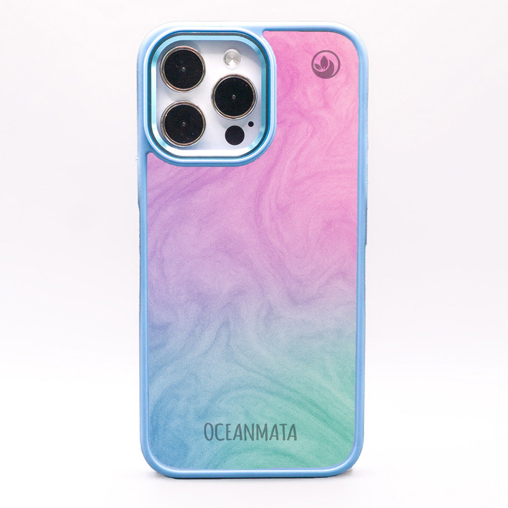 iPhone 15 pro max Hülle - "Colored Marble" - nachhaltig
