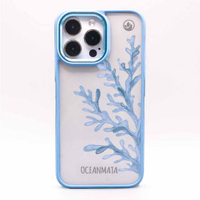 iPhone 15 pro max Hülle - Coral blau - "CoralBlue" - nachhaltig