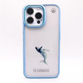 iPhone 11 Hülle - Wal blau - "Joy" - nachhaltig