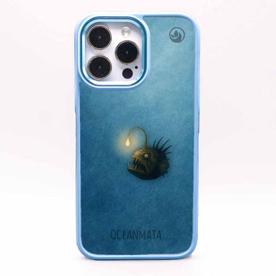 iPhone 11 Case - Anglerfish blue - "Sour" - sustainable