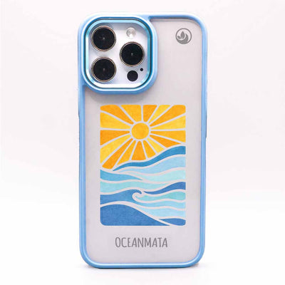 iPhone SE/7/8 Hülle - Meer blau - "Sun&Sea" - nachhaltig