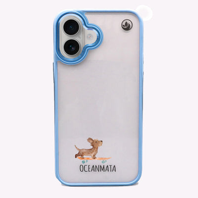 iPhone 16 Case - Skater Dog Blue - "SkaterBoi" - Sustainable