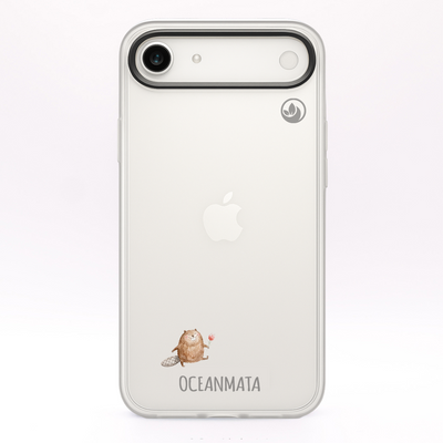 iPhone 17 Air Case - Beaver Blue - "BeaverBliss" - sustainable