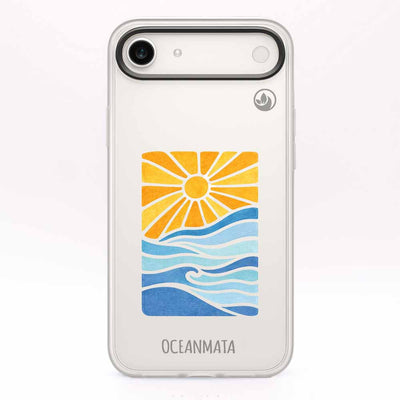 iPhone 17 Air Case - Ocean Blue - "Sun&Sea" - sustainable