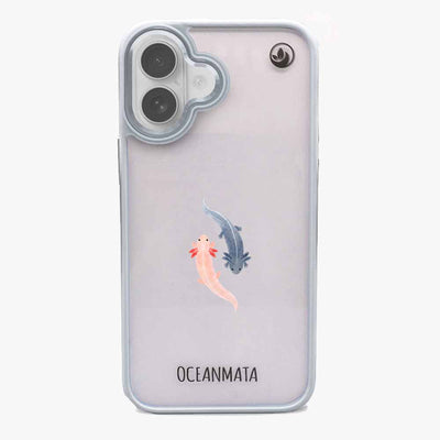 iPhone 17 Case - Axolotl blue - "Axl" - sustainable