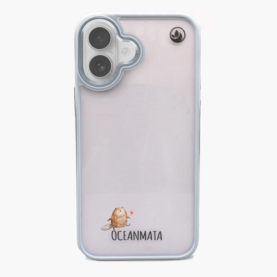 iPhone 17 Case - Beaver Blue - "BeaverBliss" - sustainable