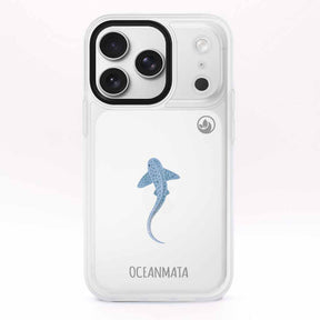 iPhone 17 pro Hülle - Leopardenhai blau - "BlueLeopard" - nachhaltig