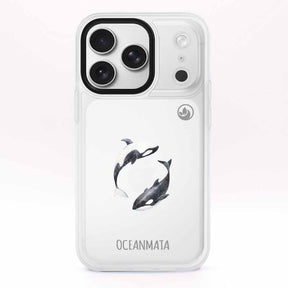 iPhone 17 pro max Hülle - Orca blau - "OrcaFlow" - nachhaltig