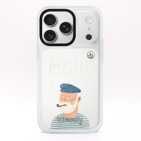 iPhone 17 pro Hülle - Moin blau - "Ostfriese" - nachhaltig