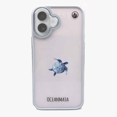 iPhone 17 Case - Turtle blue - "Shellie" - sustainable