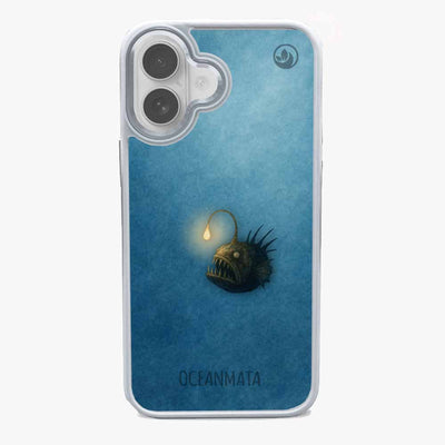 iPhone 17 Hülle - Anglerfisch blau - "Sour" - nachhaltig