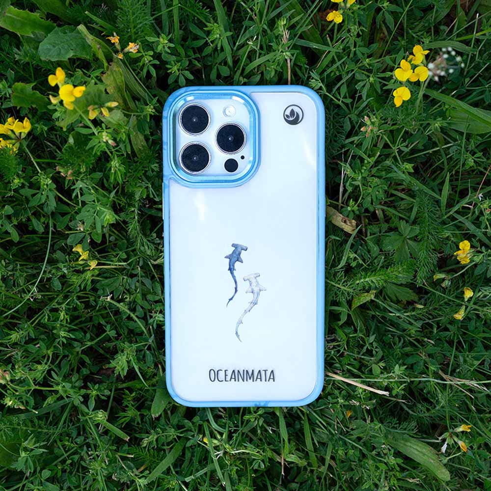 Samsung S25 Ultra Hülle - hai blau - "Hammerhead" - nachhaltig