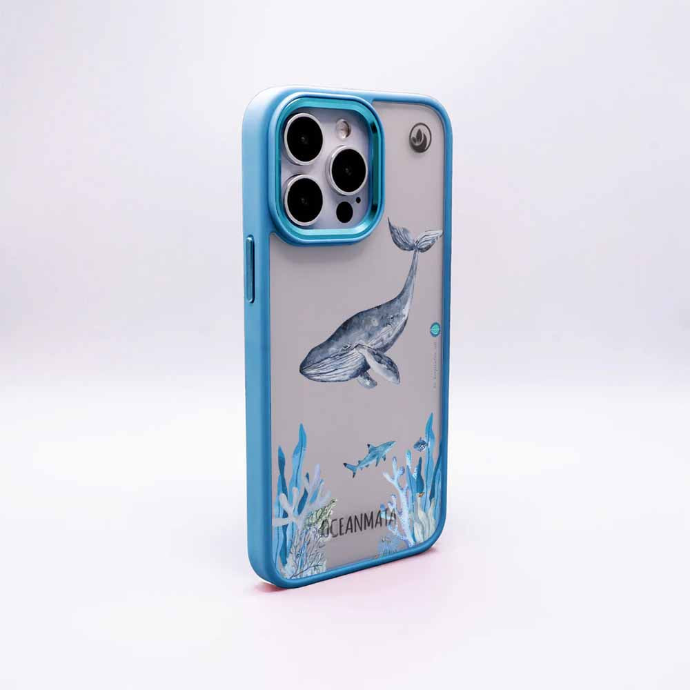 iPhone 15 pro max Hülle - Meer blau - "Ocean" - nachhaltig