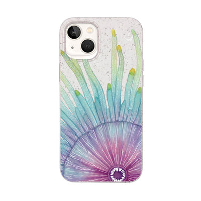 iPhone 13 mini Hülle - weiß - "jellybutton" - nachhaltig