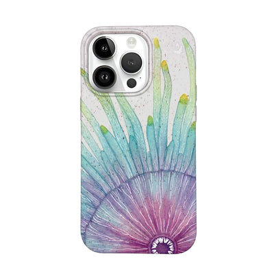 iPhone 14 pro Hülle - weiß - "jellybutton" - nachhaltig