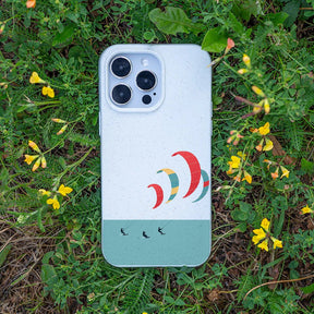Biologisch abbaubare Handyhülle iPhone 11 Kitesurf — kompostierbar — Bonus