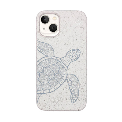iPhone 13 mini Hülle - Schildkröte bunt - "Kura-Kura" - nachhaltig