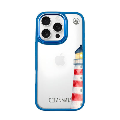 iPhone 16 Pro Case - Lighthouse Blue - "Lighthouse" - sustainable