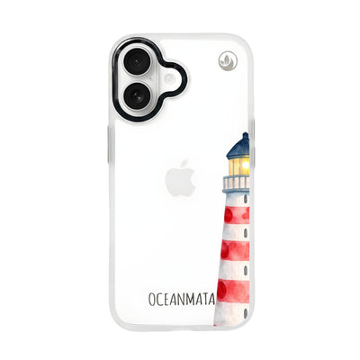 iPhone 17 Case - Lighthouse blue - "Lighthouse" - sustainable
