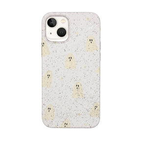 Biologisch abbaubare Handyhülle iPhone 13 mini Littleghost — kompostierbar — Vorderseite