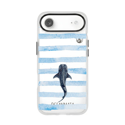iPhone 17 Air Hülle - blau - "lonewanderer" - nachhaltig