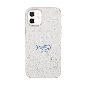 Biologisch abbaubare Handyhülle iPhone 12 mini Mahimahi — kompostierbar — Vorderseite