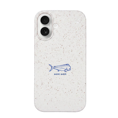 iPhone 17 Hülle - Fisch weiß - "MahiMahi" - nachhaltig
