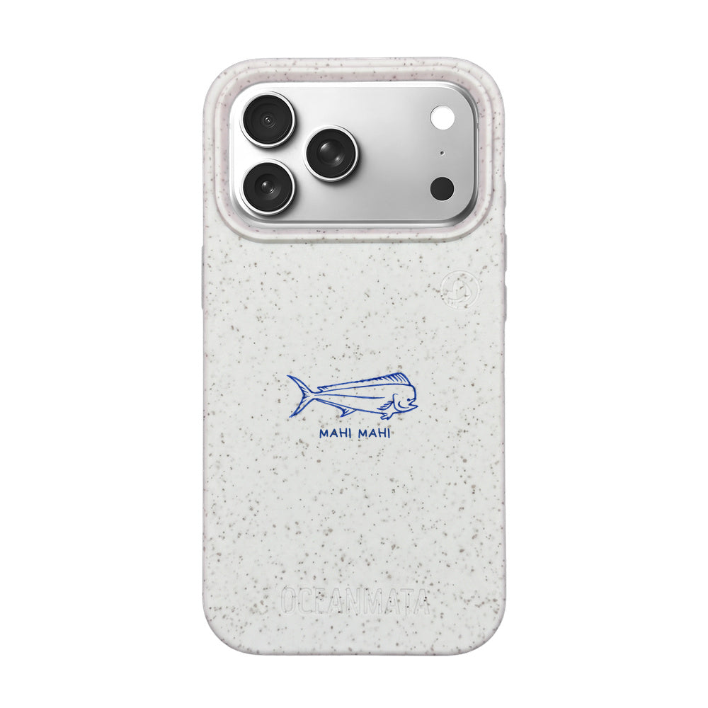Biologisch abbaubare Handyhülle iPhone 18 Pro / 17 Pro Mahimahi — kompostierbar — Vorderseite