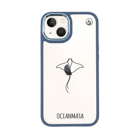 iPhone 13 Hoesje - Manta Ray - "Mantaray" - duurzaam