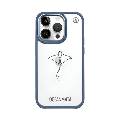 iPhone 14 pro hoesje - Mantarog - "Mantaray" - duurzaam