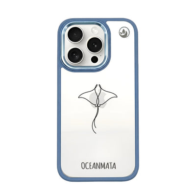 iPhone 15 pro max case - Manta ray - "Mantaray" - sustainable
