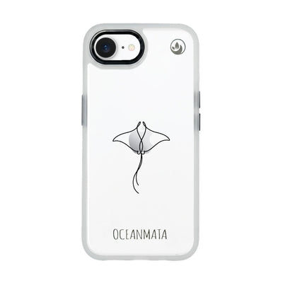 iPhone 16e/17e Case - Manta Ray - sustainable