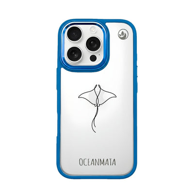 iPhone 16 pro hoesje - Mantarog - "Mantaray" - duurzaam