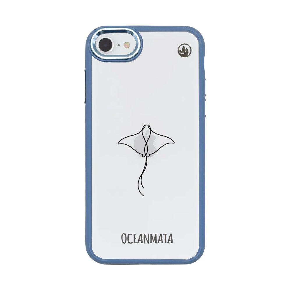iPhone SE/7/8 hoesje - Manta Ray - "Mantaray" - duurzaam