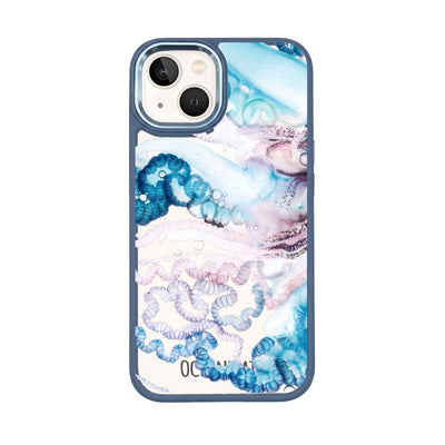 iPhone 13 Case - Jellyfish Blue - "Men o' War" - sustainable