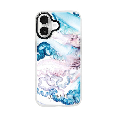 iPhone 17 Case - Jellyfish blue - "Men o' War" - sustainable