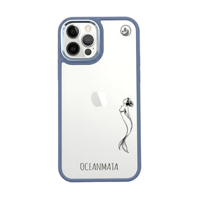 iPhone 12 pro / iPhone 12 hoesje - Zeemeermin - "Zeemeermin" - duurzaam