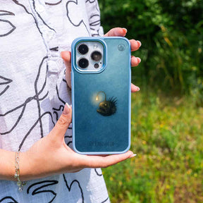 Samsung S24+ Hülle - Anglerfisch blau - "Sour" - nachhaltig