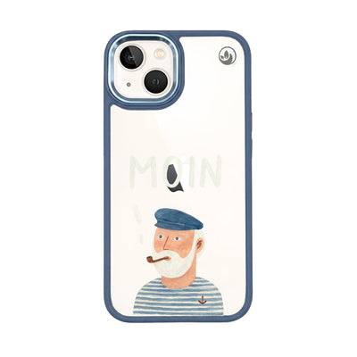 iPhone 13 Case - Moin Blue - "Ostfriese" - Sustainable