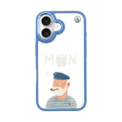 iPhone 16 Case - Moin Blue - "Ostfriese" - sustainable