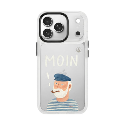 iPhone 17 pro Hülle - Moin blau - "Ostfriese" - nachhaltig